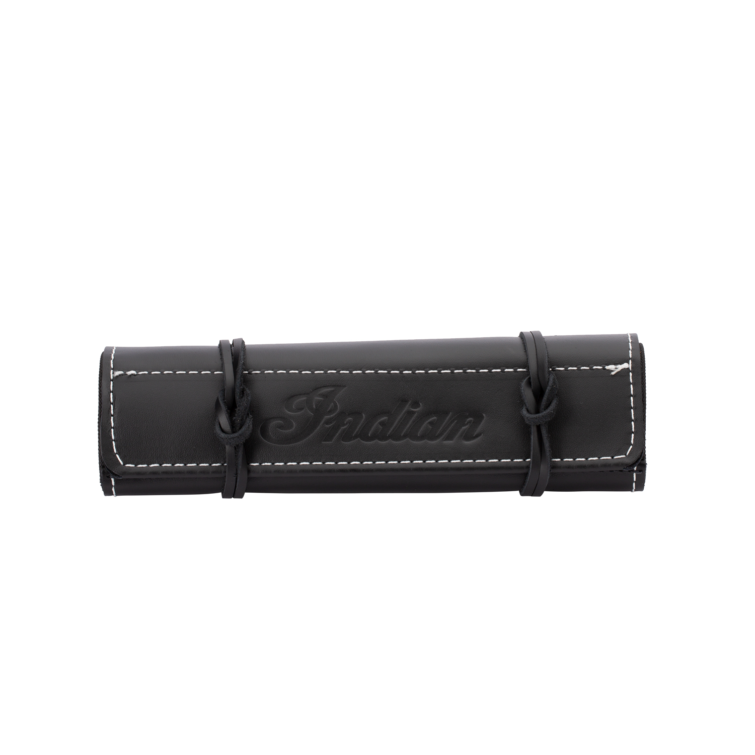 Black Premium Leather Accessory Pouch Color 